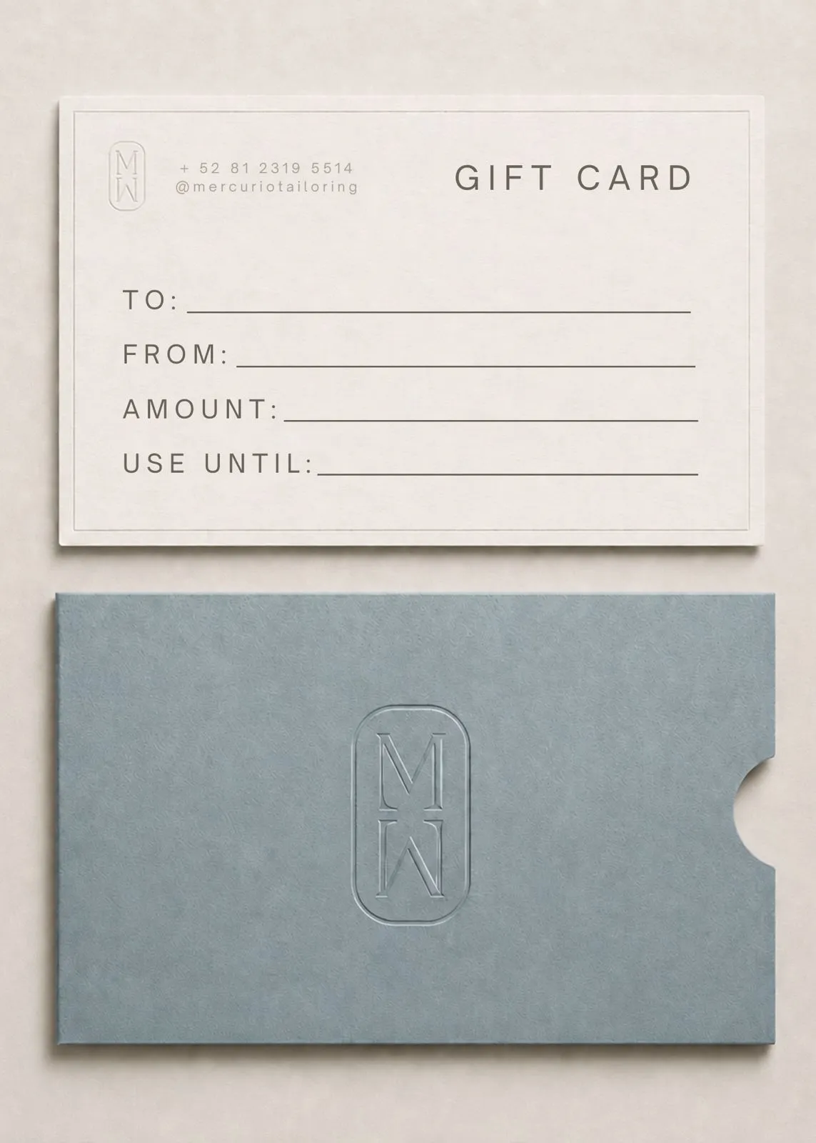 Certificado de regalo